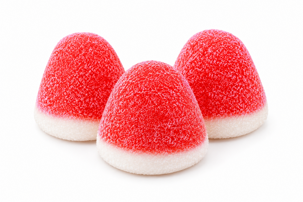 Aardbei kusjes