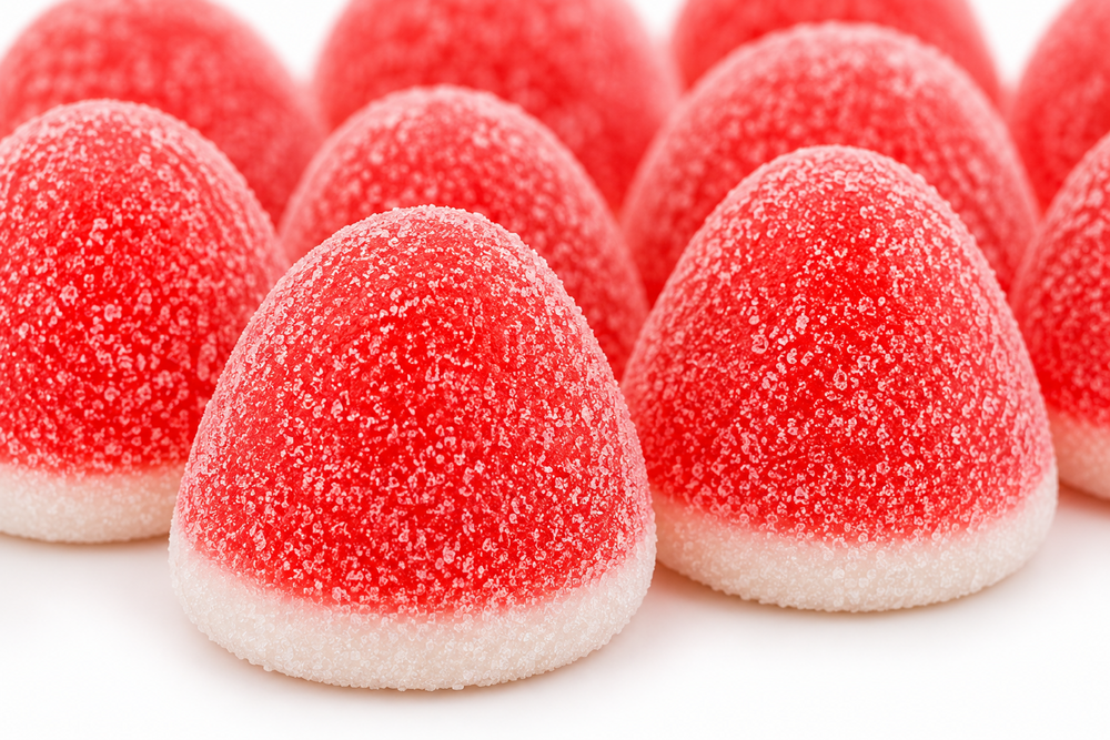 Aardbei kusjes