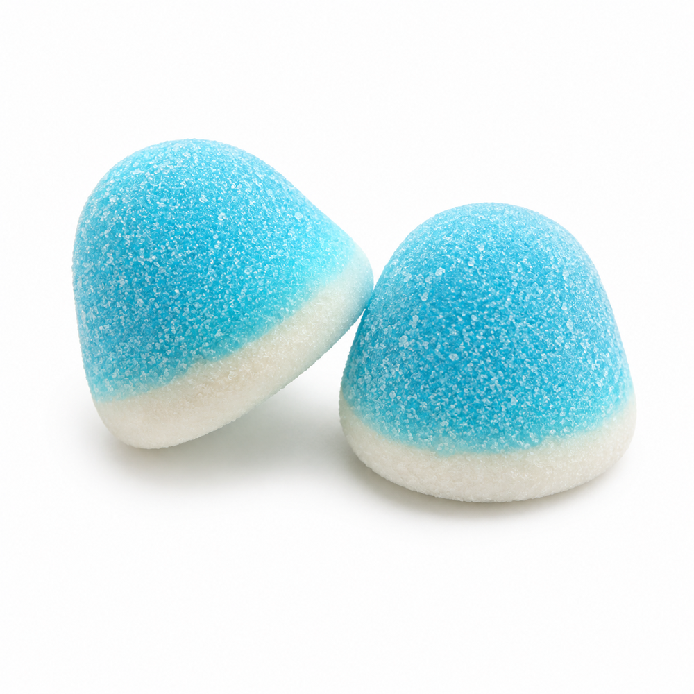 Blauwe kusjes
