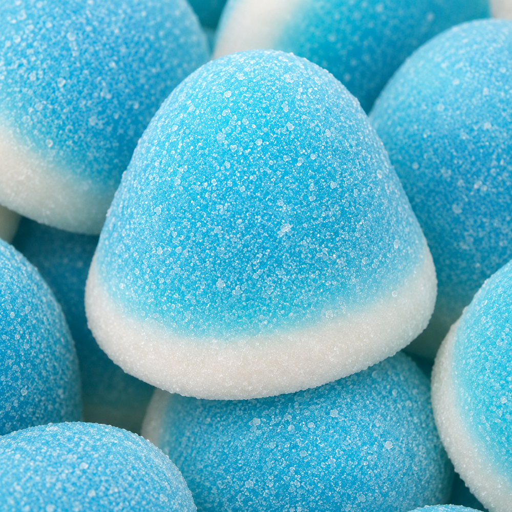 Blauwe kusjes