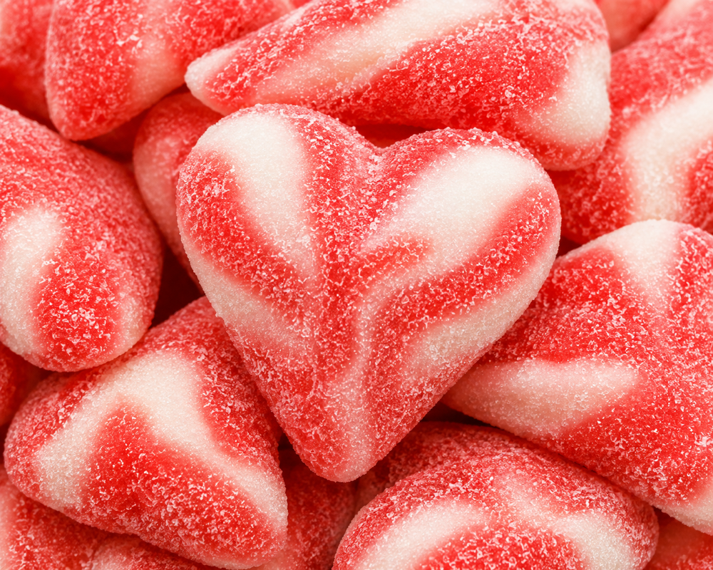 DP Sugared Strawberry Twist Heart