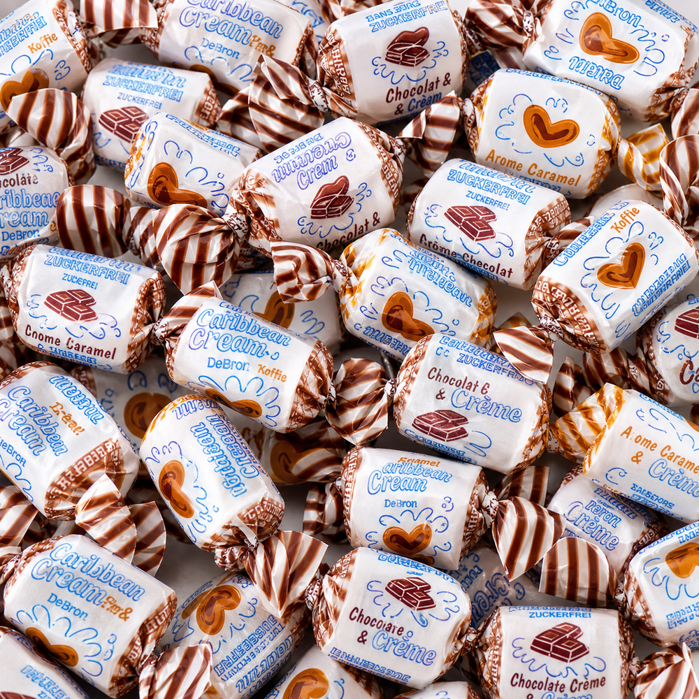 De Bron Caribbean Cream Toffee Sugarfree