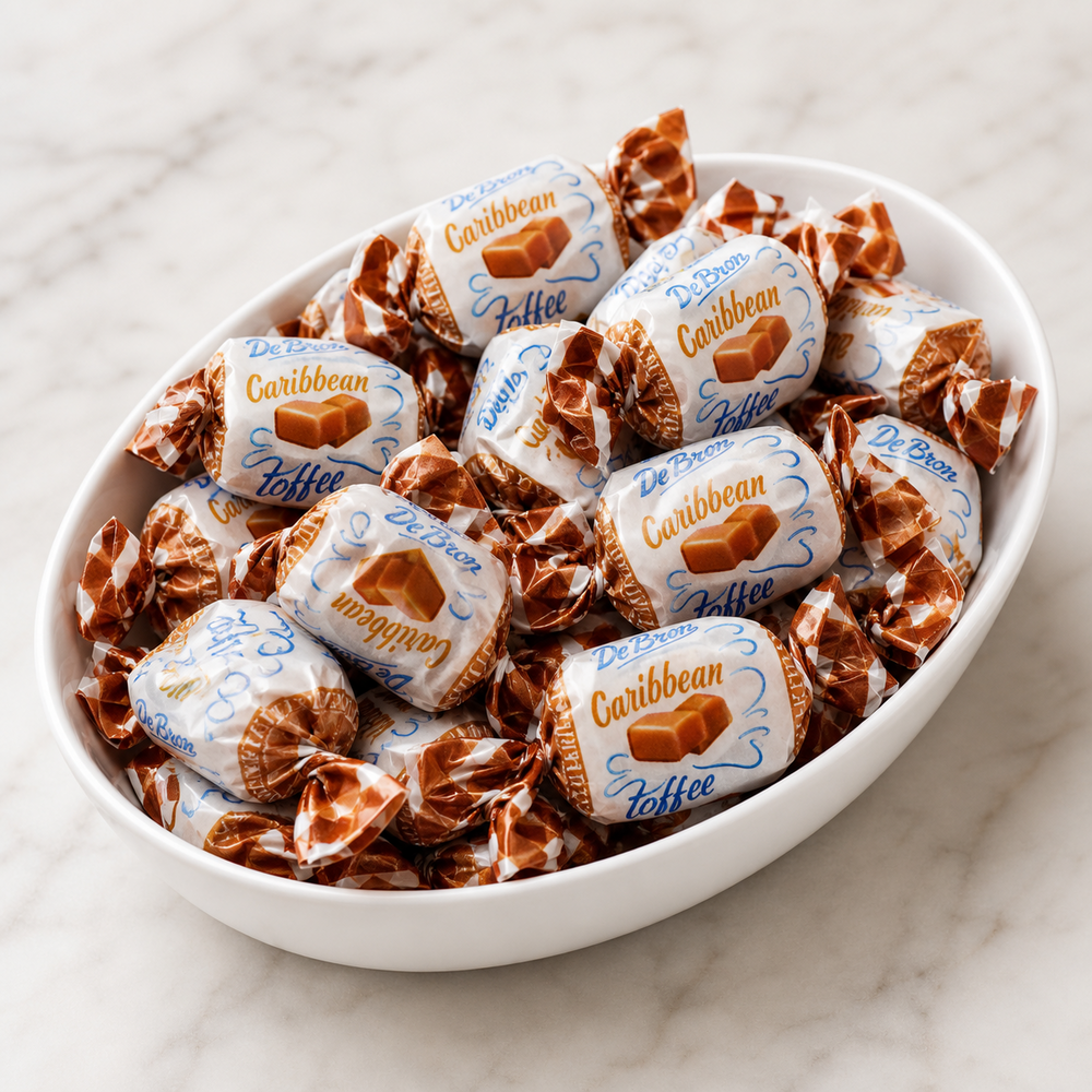 De Bron Caribbean Cream Toffee Sugarfree
