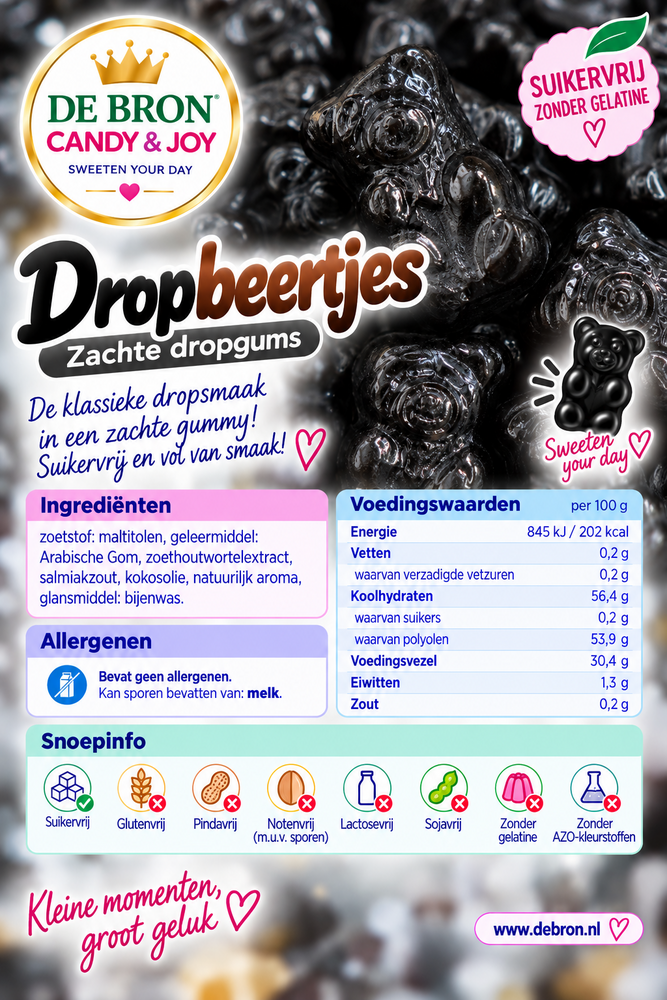 De Bron Zoete Beren Sugarfree