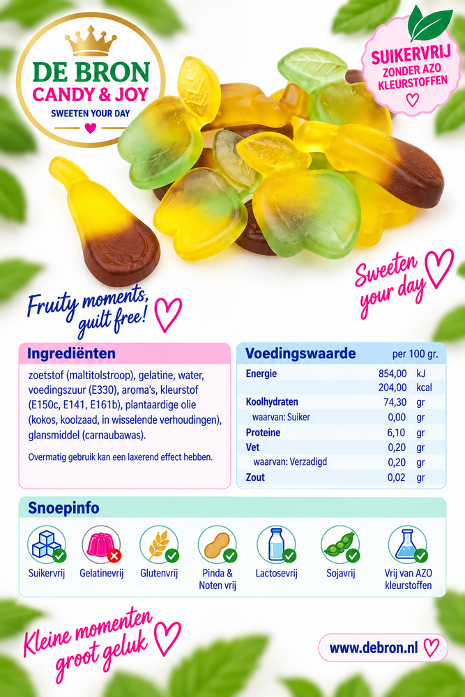 De Bron Appels &amp; Peren Sugarfree