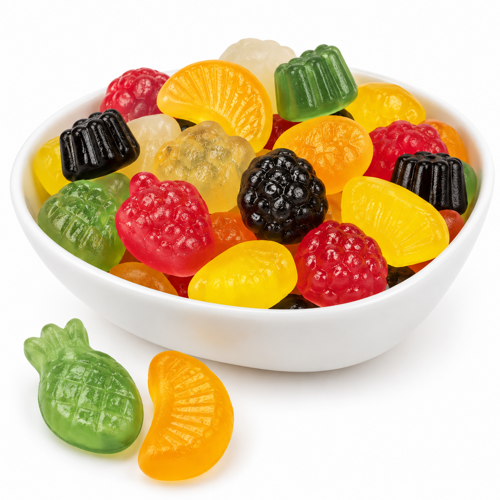 De Bron Fruitgums Sugarfree
