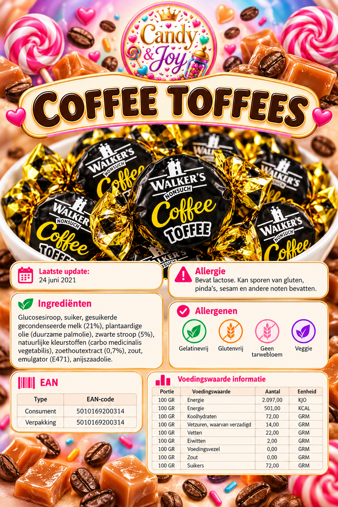 Walkers Coffee Toffees