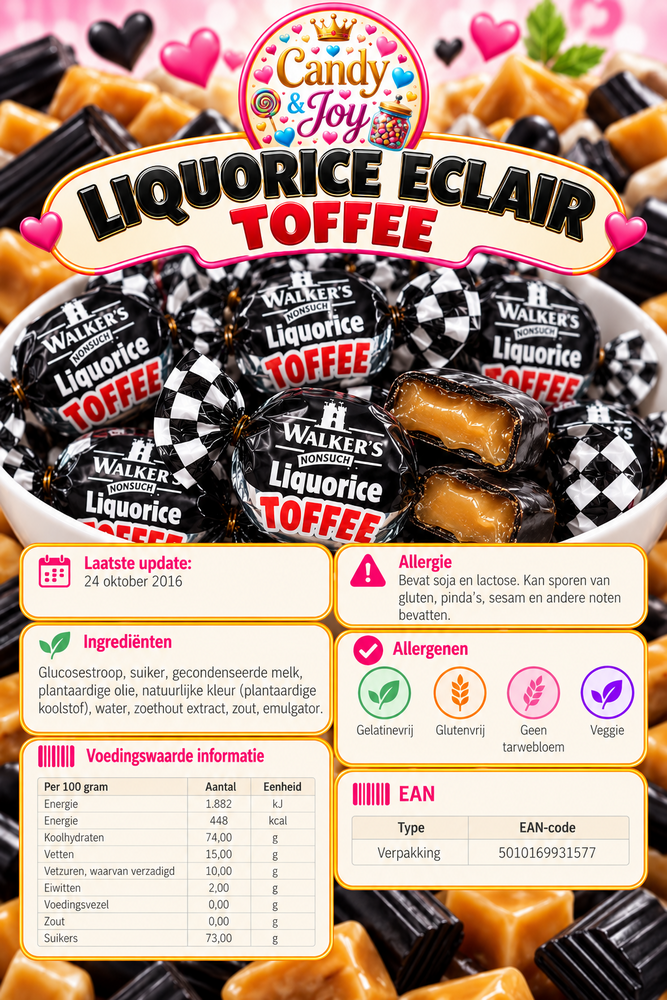 Walkers Liquorice Toffees