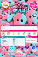 Bubs Bubblegum Skulls