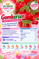De Bron Cherry Gums Sugarfree