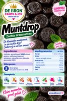 De Bron Muntendrop Sugarfree