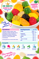 De Bron Fruitgums Sugarfree