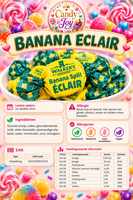 Walkers Banana Split Eclairs