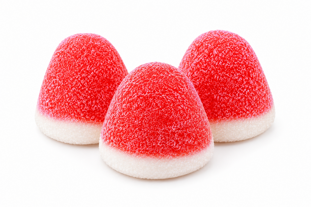Aardbei kusjes